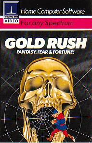Gold Rush box art for ZX Spectrum